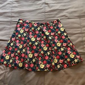 Floral Skater Skirt